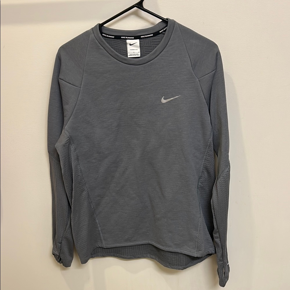 Nike Gray Long Sleeve Sweatshirt